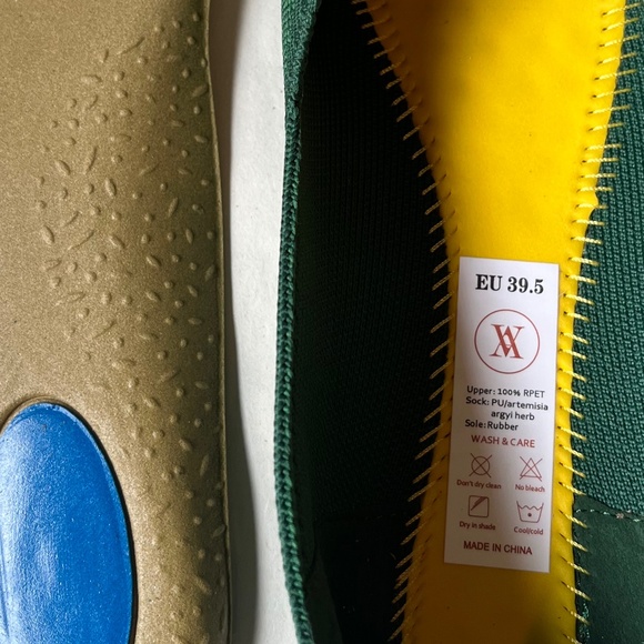 VIVAIA Forest Green Pointed-Toe Embordered Buckle Casual Flats Shoes Ena 2.0 - Picture 15 of 16